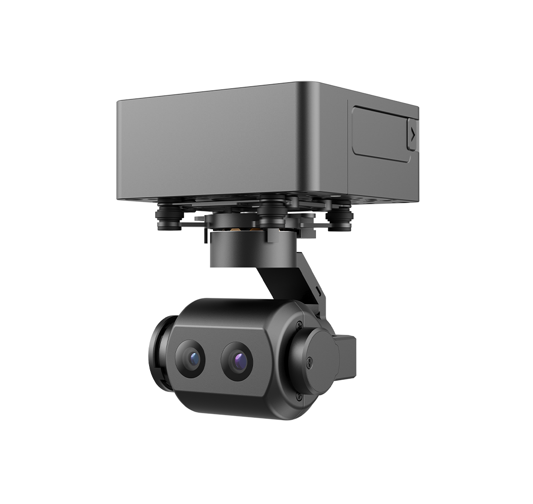 CGTD055 Cardán estabilizado micro de 3 ejes de doble visible image 4