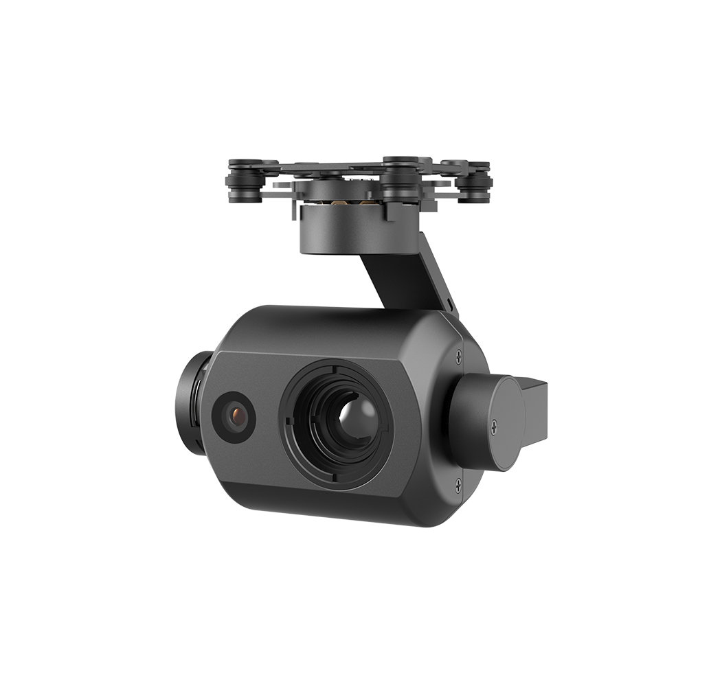CGTD070A fixed-focus gimbal: 13MP visible + 640Γ512 thermal