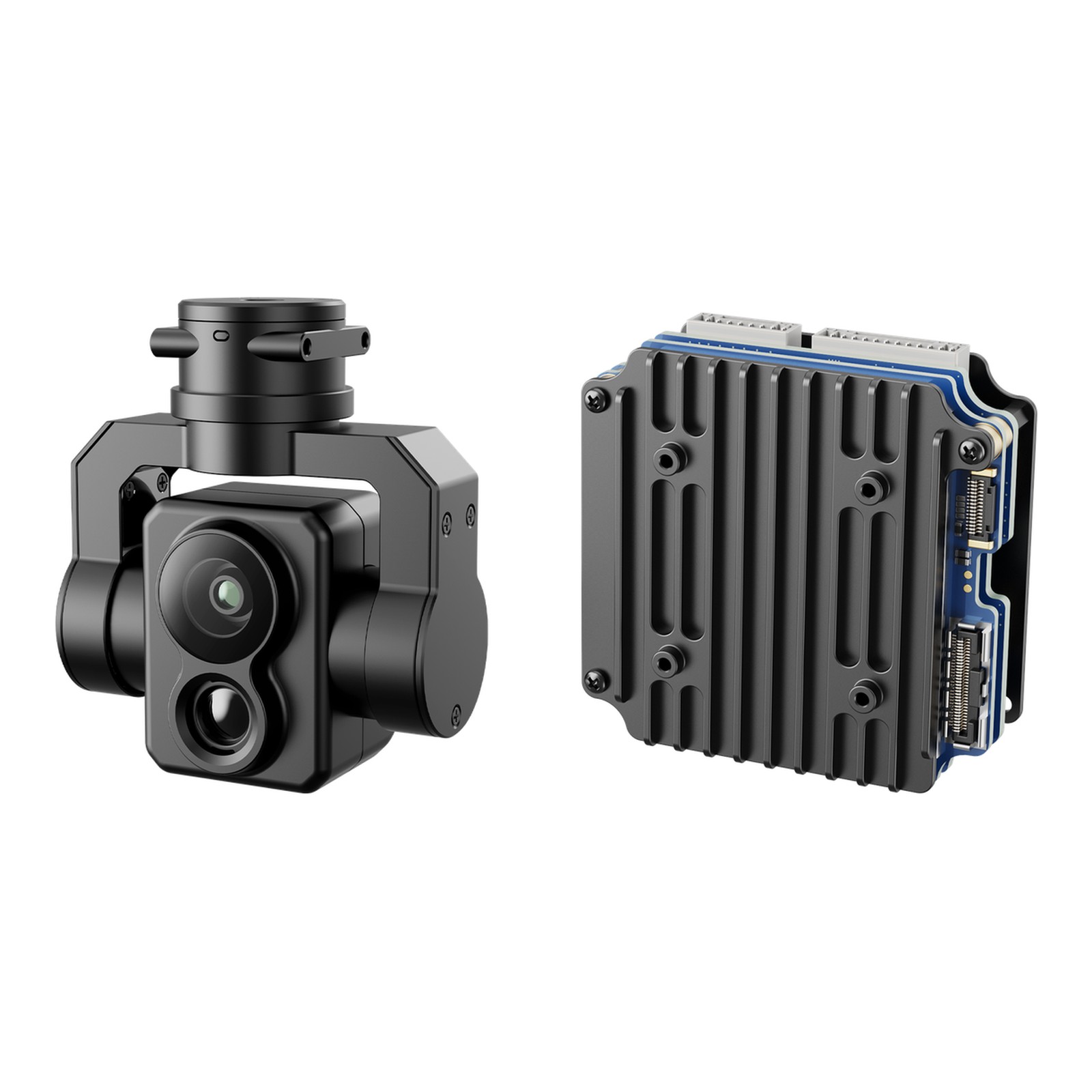Micro 2-Axis Dual-Sensor Gimbal - PUDD075GT1/2/3